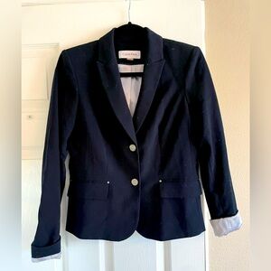Calvin Klein navy blue blazer